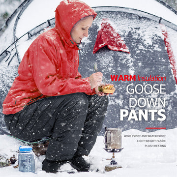 Waterproof Winter Goose Sweat Pants