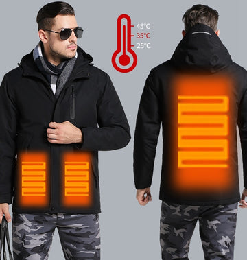 USB Heated Winter Jacket