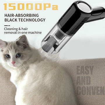 Pet Hair Suction: Dual-Use Handheld Vacuum Cleaner for Dogs and Cat