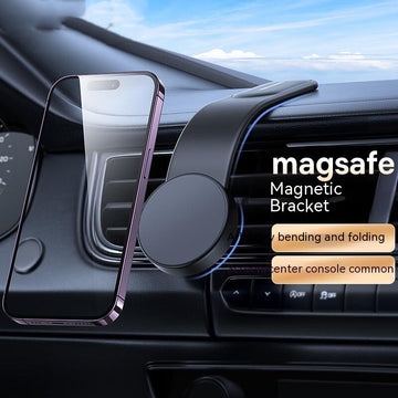 15W Magnetic Wireless Car Charger & Bendable Phone Holder