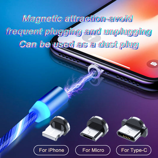Magnetic Charging Cable Streamer Fast Charging