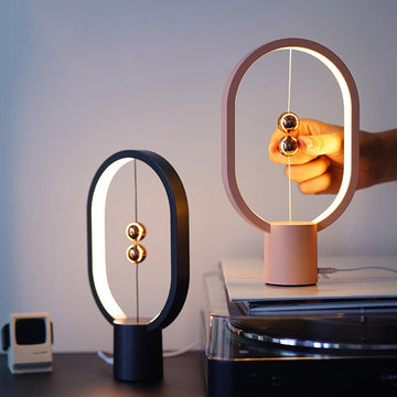 Mini Smart Magnetic Switch USB LED Table Lamp: Suspended Atmosphere for Bedroom Bedside