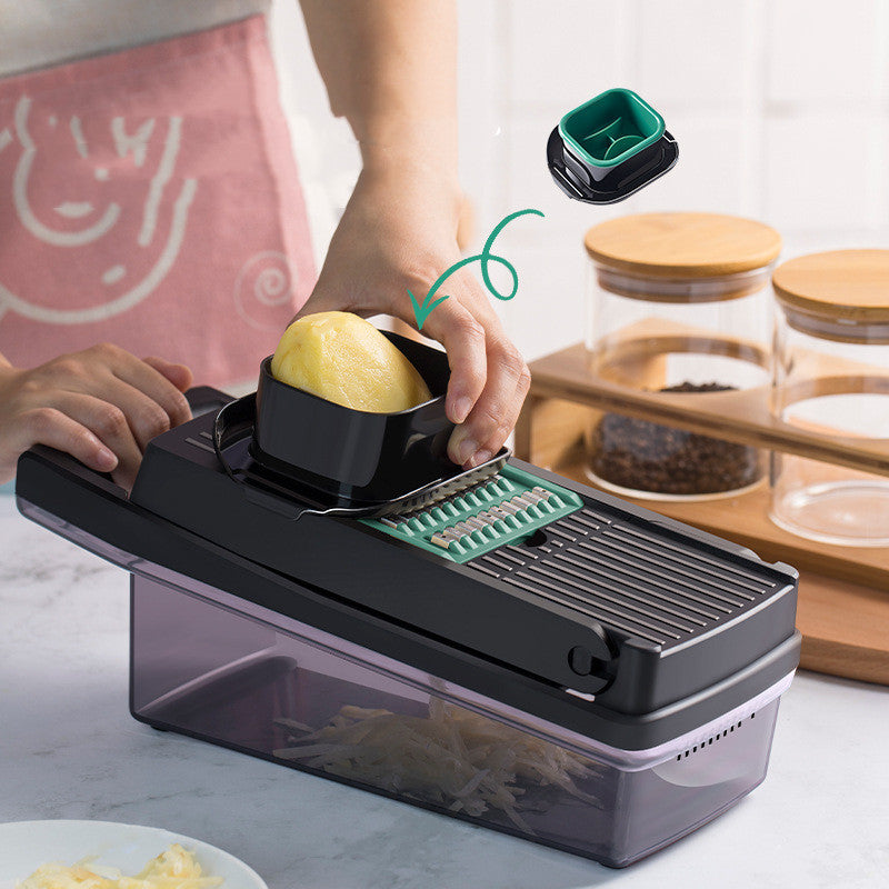 Multifunctional Vegetable Slicer Cutter: Onion, Cheese, and Potato Grater for Kitchen Accessories