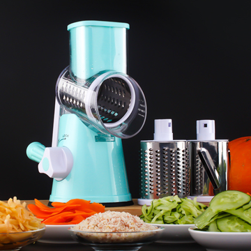 Manual Round Mandoline: Multifunctional Kitchen Slicer and Cutter